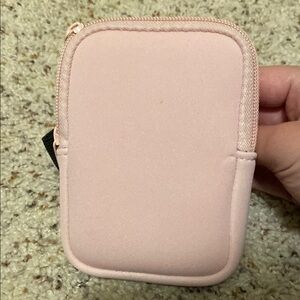Pink Neoprene Pouch